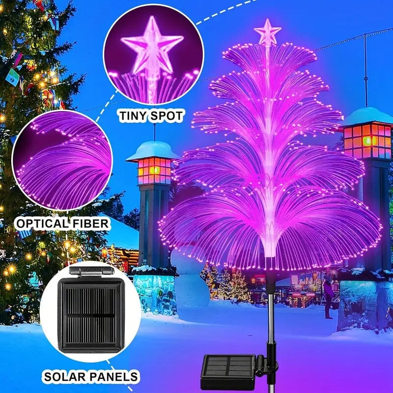 2-Pack: 7 Color-Changing LED Solar Jellyfish Lights Discount Manchester