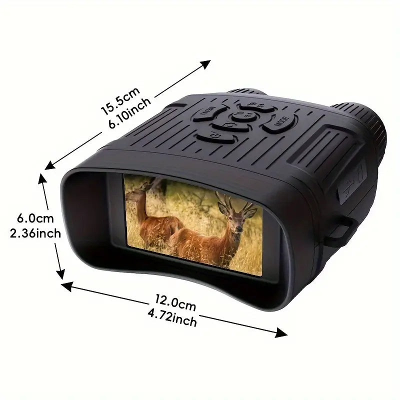 Rechargeable Infrared Night Vision Goggles 10X Digital Zoom with 3'' Screen For Sale Cheap Pice