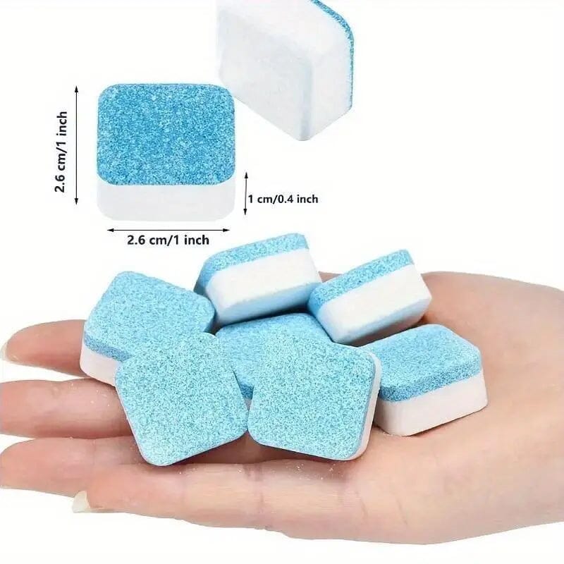 12-Pieces: Effervescent Washing Machine Cleaner Tablets Best Sale Cheap Online