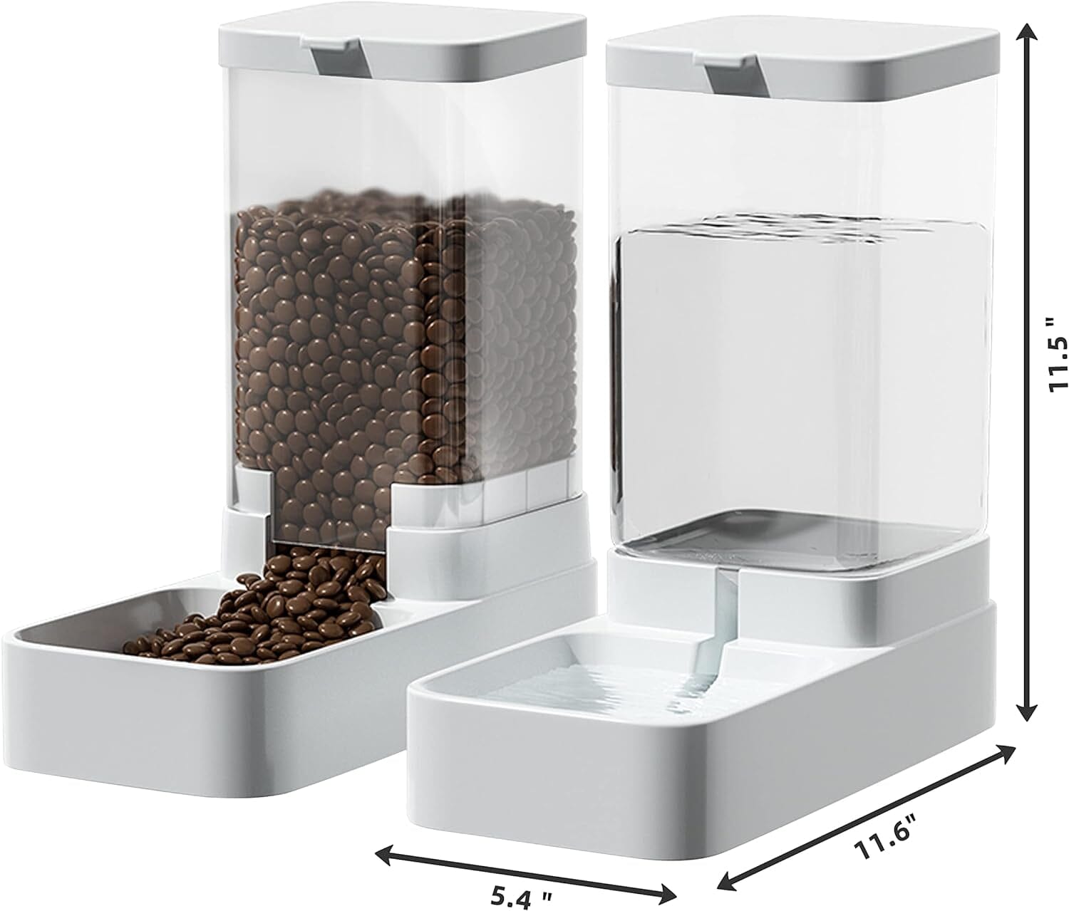 Automatic Cat Feeder and Water Dispenser Set Wide Range Of Sale Online