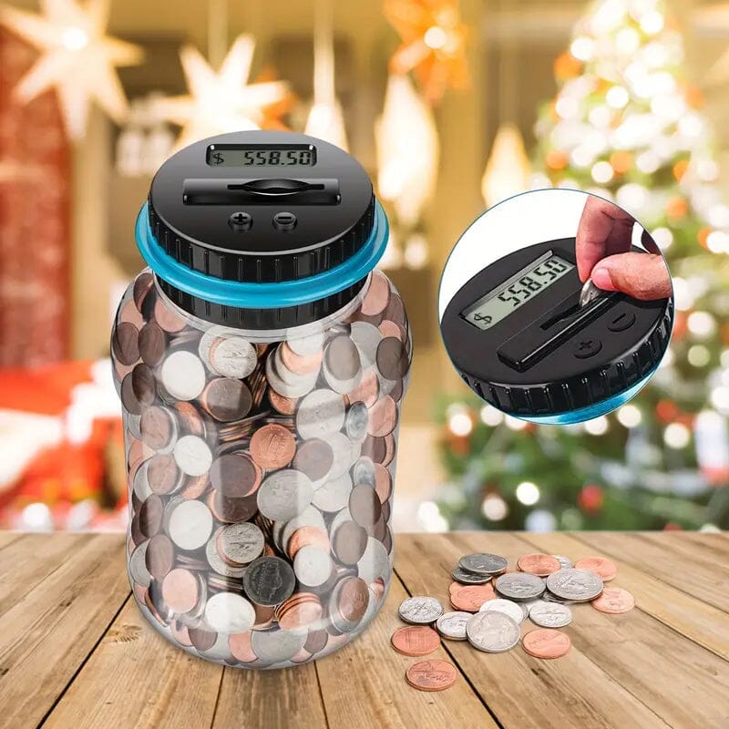 800+ Coin Capacity Digital Counting Money Jar Largest Supplier For Sale