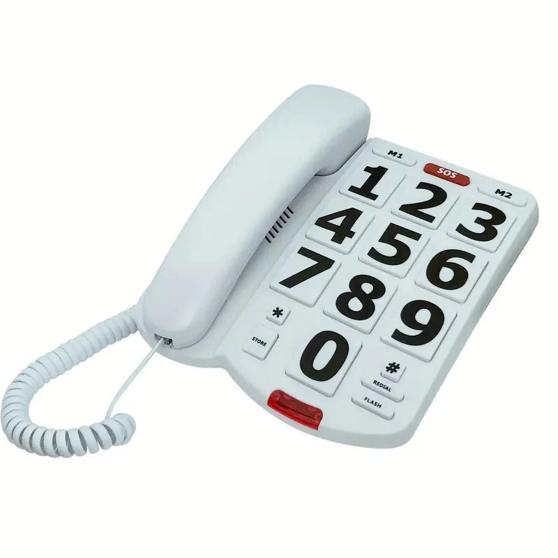 Corded Landline Telephone with Big Buttons for Seniors Home Phone Sale With Mastercard